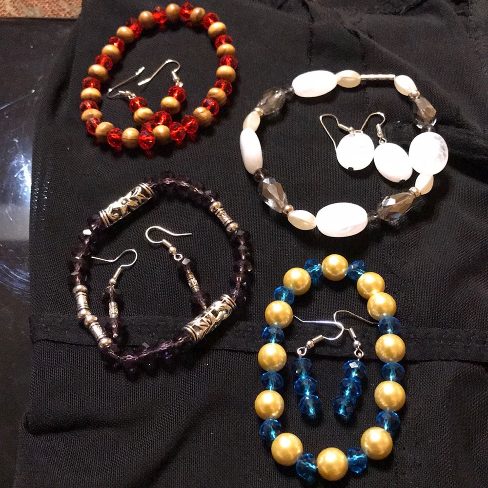 Bracelet And Earring Set